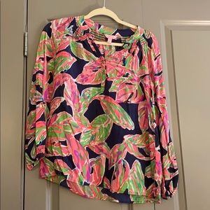 Lilly Pulitzer Elsa Silk Top